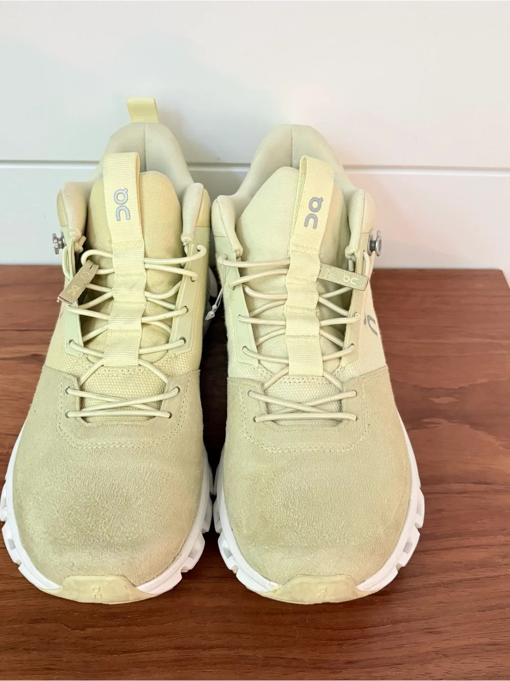 ON Womens Cloud Hi Running Sneakers Shoes Endive Green Sz 7.5 Athletic Lifestyle